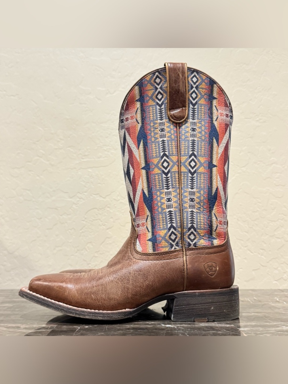 Ariat x Pendleton Circuit Savanna Leather Cowboy Boots